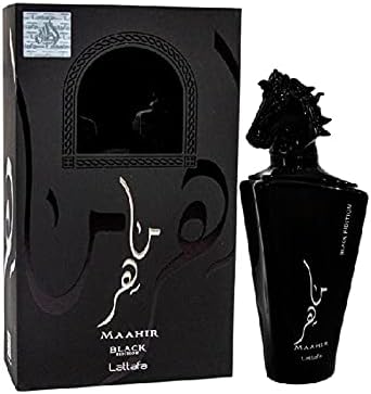 Lattafa Maahir Black Edition Eau de Parfum 100ml – Dark Intense Unisex Oriental Fragrance