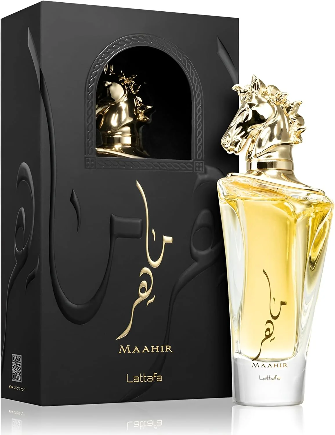 Lattafa Maahir Eau de Parfum for Unisex 100ml – Regal Woody Spicy Arabian Scent