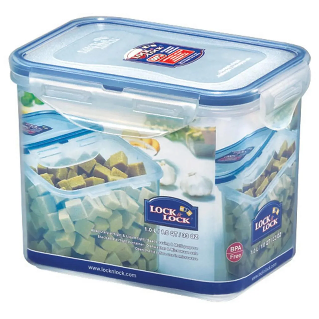 LOCK&LOCK Rectangular Food Container 1 Liter
