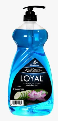 Loyal 5-in-1 Dishwashing Liquid- Lotus & Cucumber 1.5 Liter