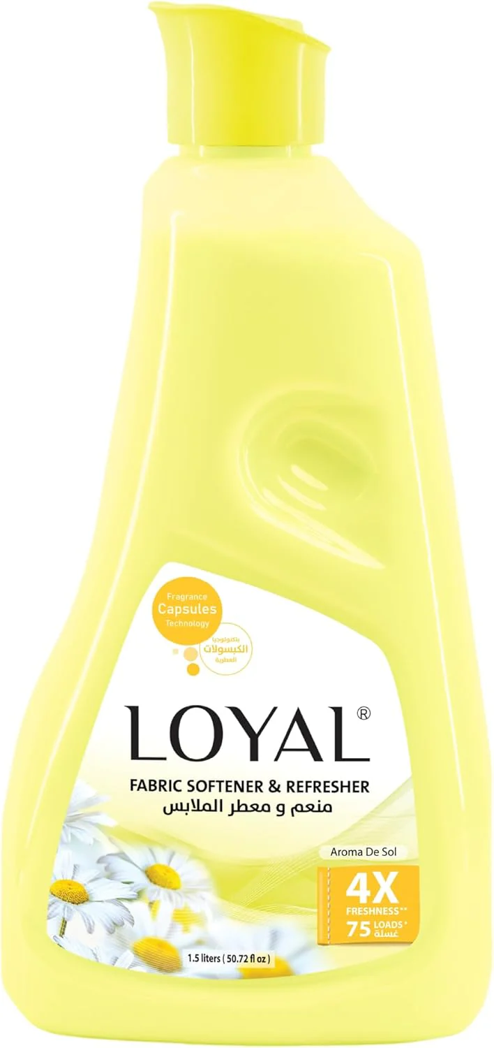 Loyal Aroma De Sol Fabric Softener & Refresher 1.5L, 4X Freahness, 75 Loads
