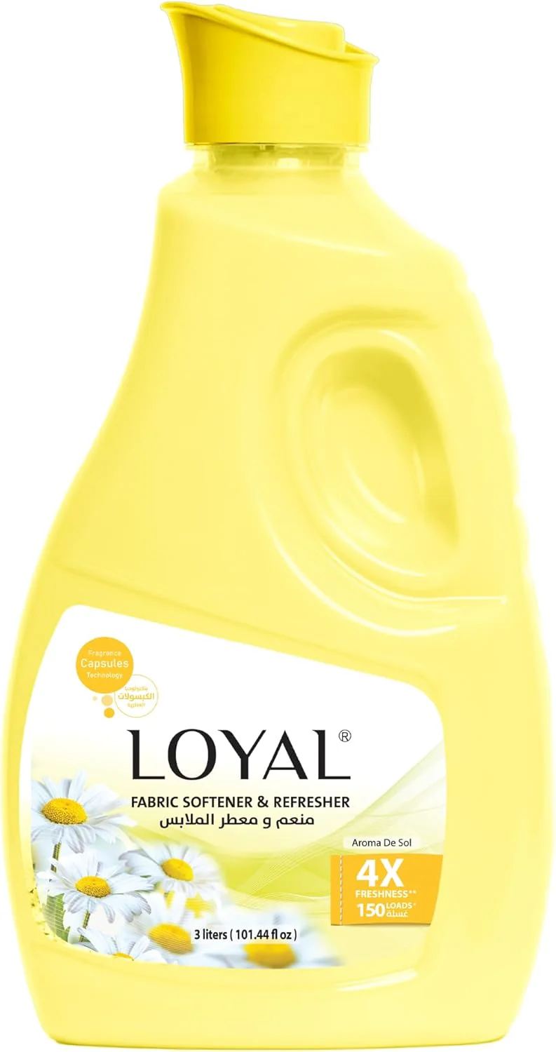 Loyal Aroma De Sol Fabric Softener & Refresher 3L, 4X Freahness, 150 Loads