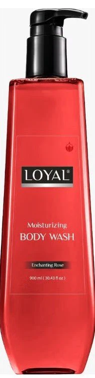 Loyal Moisturizing Body Wash 900ml- Enchanting Rose, Keep Your Skin Soft, Smooth and Hydrated