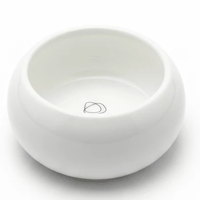 Luhpar Small White Round Ceramic Bowl 4 Inch – Mini Bowl for Soups, Snacks & Side Portions