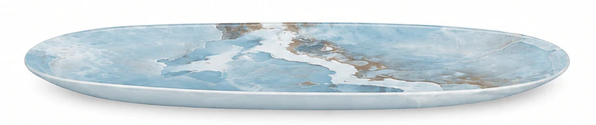 Luminarc Gismon 46-Piece Dinner Set – Marble-Effect Glass Tableware Collection - Image 5