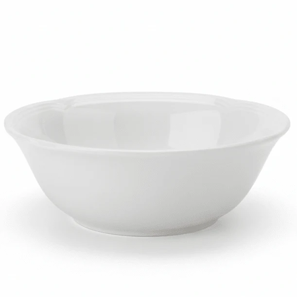 Luhpar White Round Ceramic Snack Bowl, 5 Inch – Small Serving Bowl for Nuts, Snacks, Desserts & Condiments