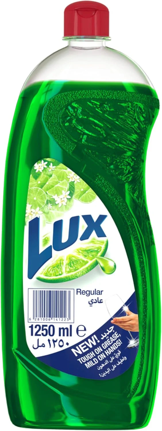 Lux Dish Soap, Tough on Grease, Gentle on Hands, Regular, 1250ml