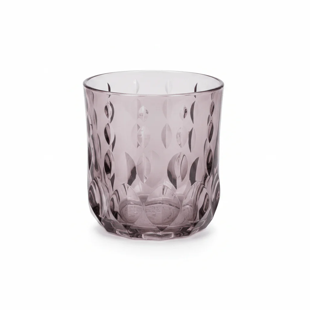 Luxehome Elegance Premium Decorative Acrylic Tumbler - Stylish Assorted Colour Design for Home & Party Use 300ml - Image 3