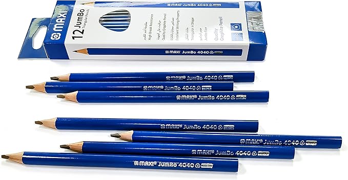 MAXI JUMBO TRI GRAPHITE PENCIL HB BOX OF 12PC - Image 3