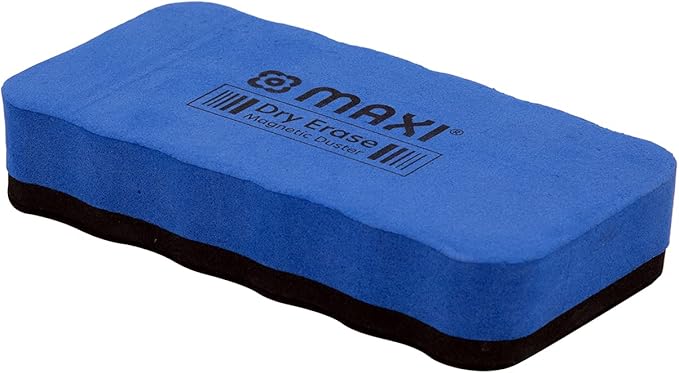 Maxi Medium Magnetic White Board Eraser, Wbe31