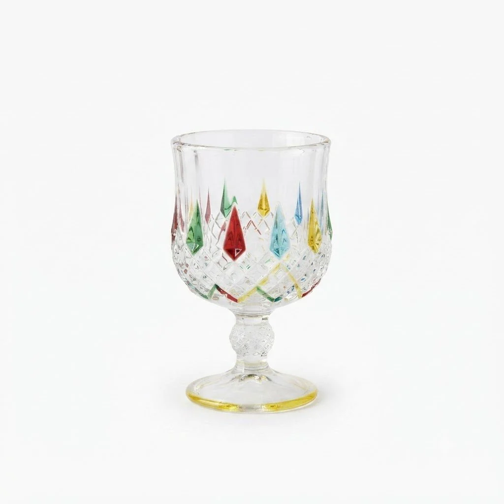 Mayflower 7 Pcs Crystal Glass Decanter Set – 1 Decanter & 6 Glasses - Image 3