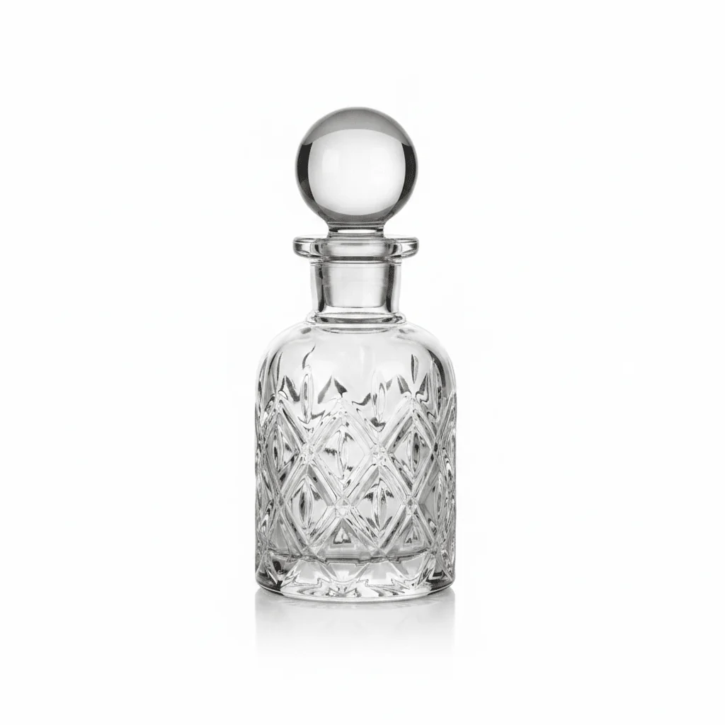 Mayflower Crystal Cut Glass Perfume Bottle — 200ml