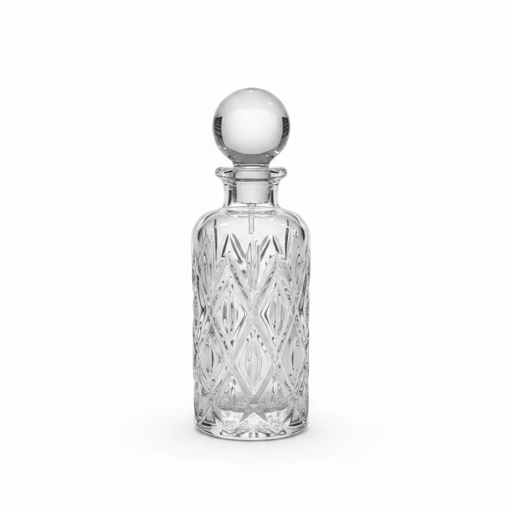 Mayflower Crystal Cut Glass Perfume Bottle — 200ml - Image 5