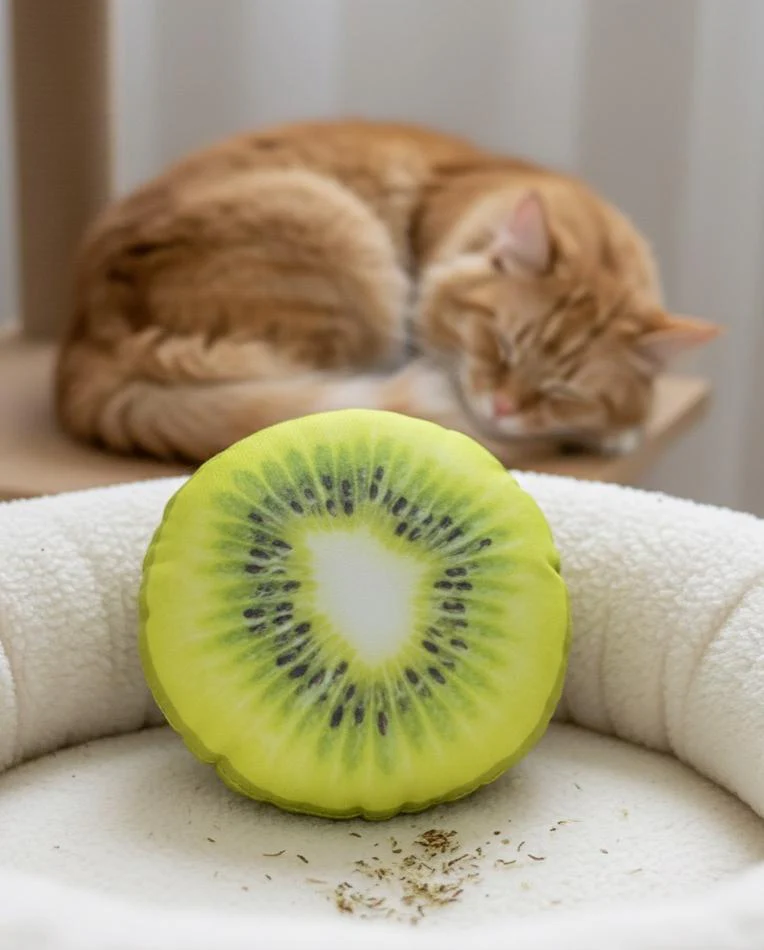 Midepet Funny Cat Toy Kiwi Design
