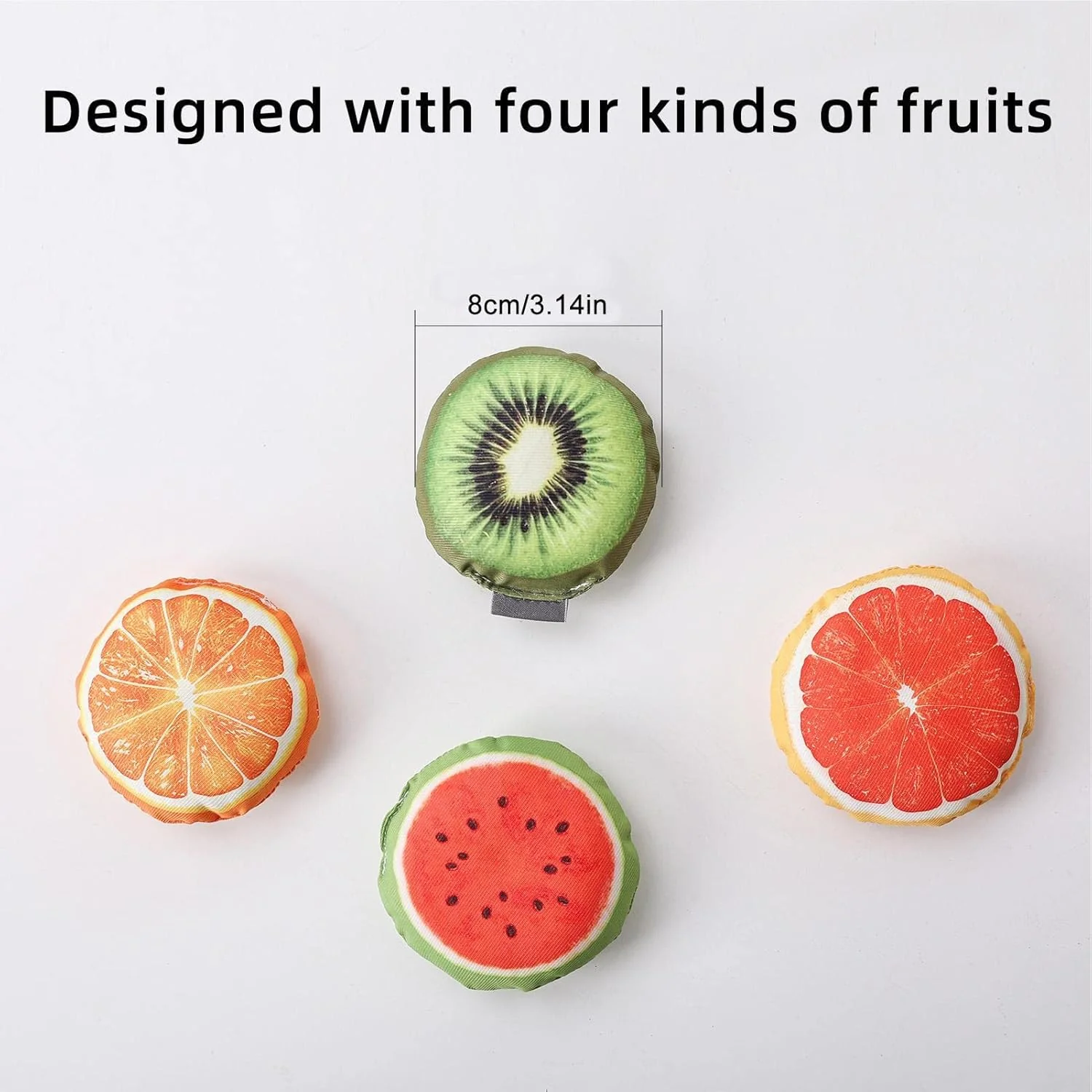 Midepet Funny Cat Toy Citrus Design - Image 2