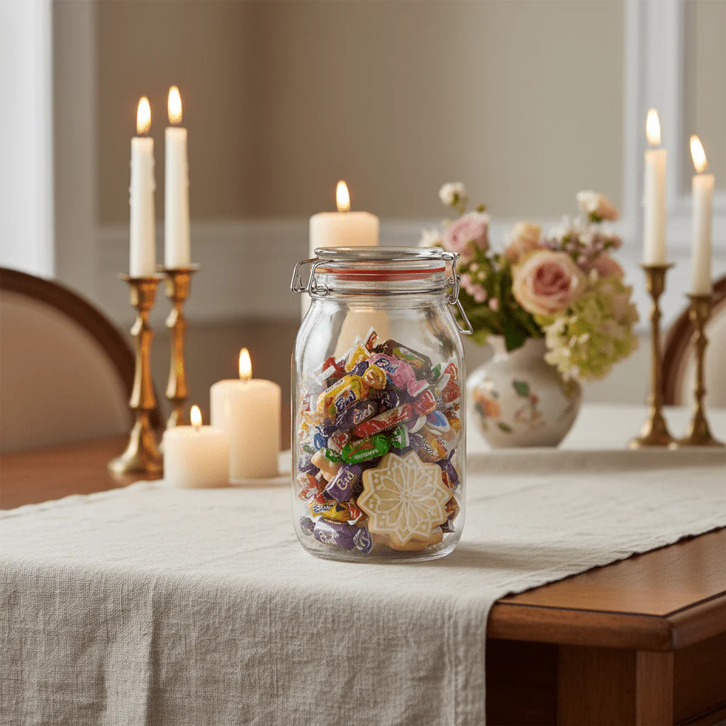 Millermaus Glass Clip Jar 2200ml | Airtight Borosilicate Storage Jar with Wire Bail Seal Description: - Image 4