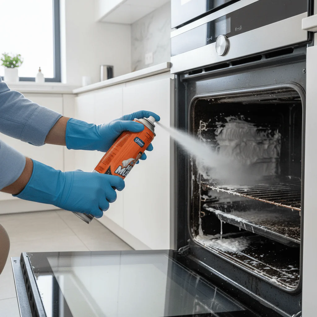 Mr. Muscle Oven Cleaner Foam Spray-300ml - Image 2