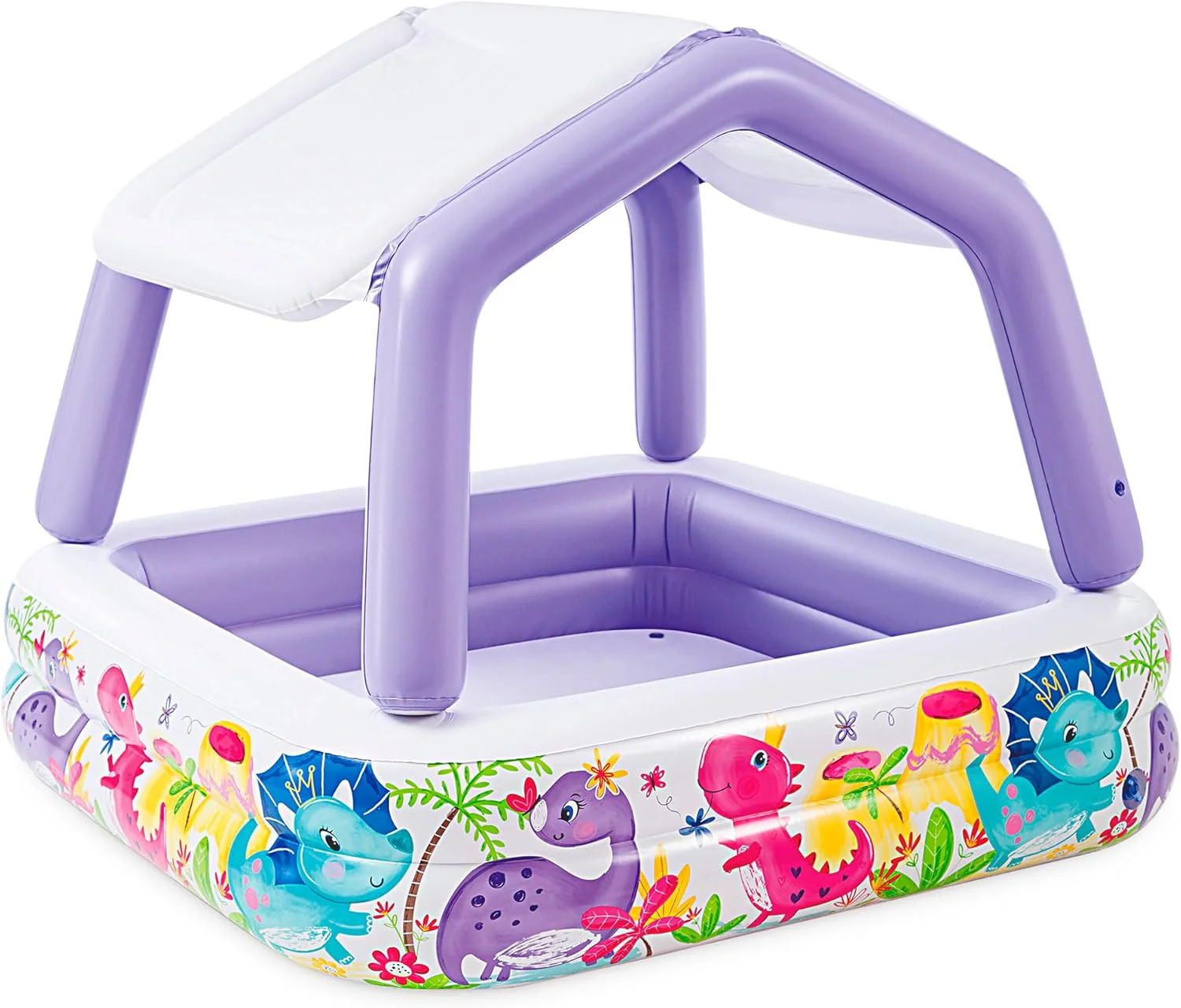 Intex Sun Shade Swim Center Inflatable Pool | 157 x 157 x 122 cm