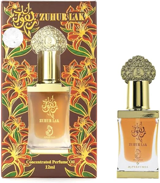 My Perfumes Zuhur Lak Concentrated Perfume Oil-12ML - Image 2