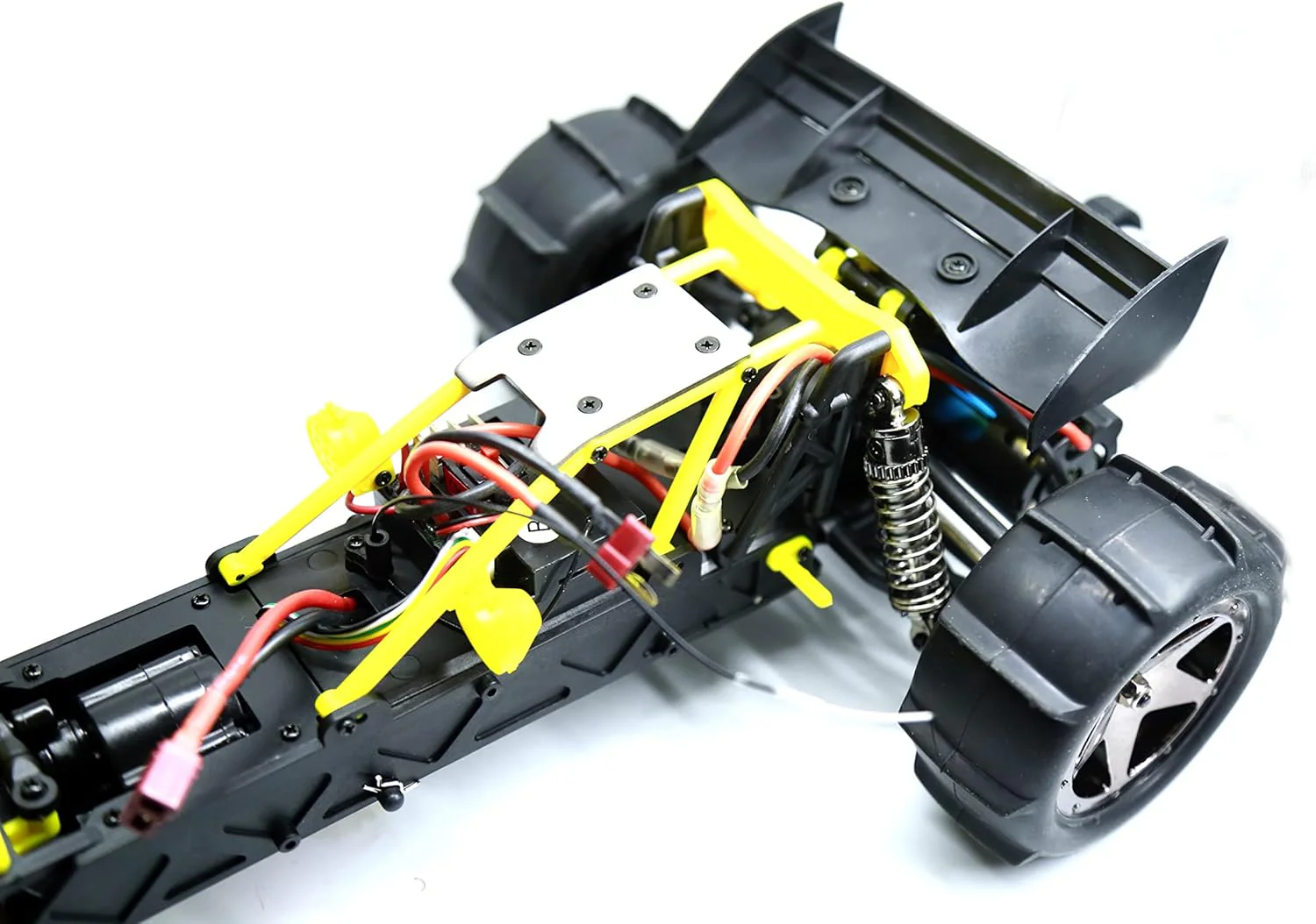 My Toys Land-dash 1:12 Scale Electric Car, 2.4GHz System, Runs in Multi Landscapes, Yellow/Black, MT929 - Image 5