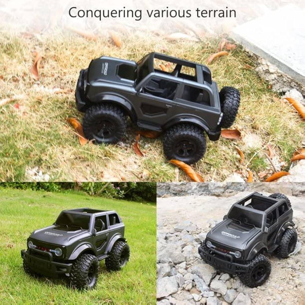 My Toys R/C Offroad Climber Car, 1:16 Scale, High Performance & Powerful Drice, 2.4GHz Full Function Transmitter, Navy Blue - Image 5