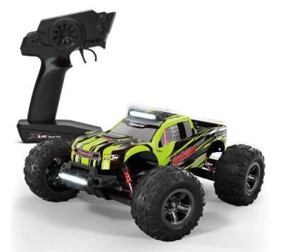 My Toys Typhoon 1:10 Scale Racing Car, 2.4G Super Fast, Independent Suspension, Metal Drive Shaft System, Gear Differential Designl, 3kg Analog Servo, 550 Power Motor, Green-MT695