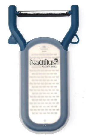 NAUTILUS Multi-Functional Peeler and Grater, Blue, RNGT-0192