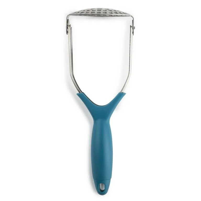 NAUTILUS PP Handle Stainless Steel Potato Masher, Blue, RNGT-00142