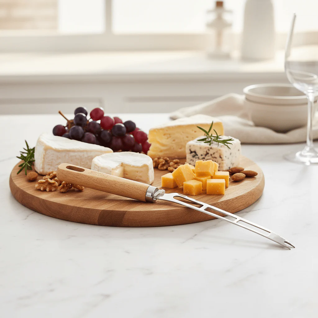 Nautilus Wooden Handle Cheese Knife 29 cm RNGT-21648 – Precision Cheese Slicer - Image 2