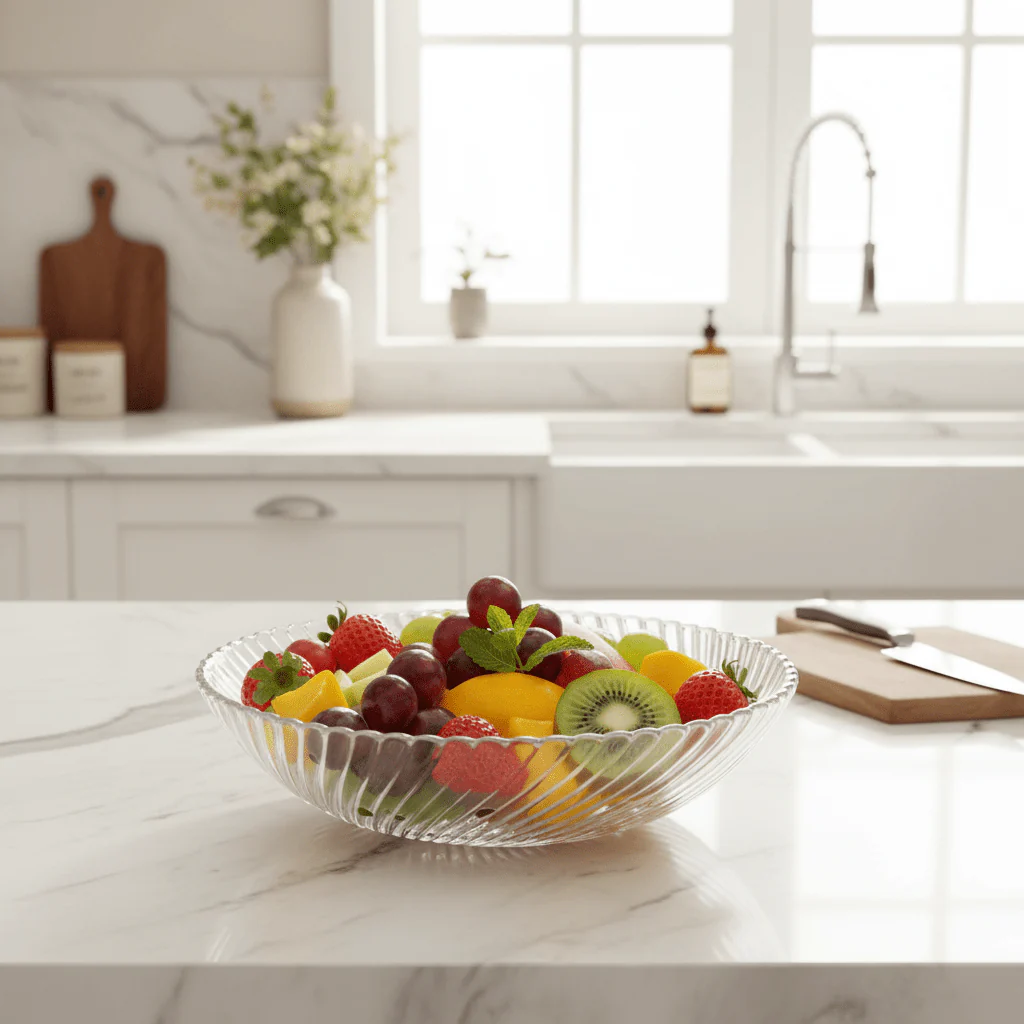 Neo Alpha glass salad bowl 20cm - Image 3