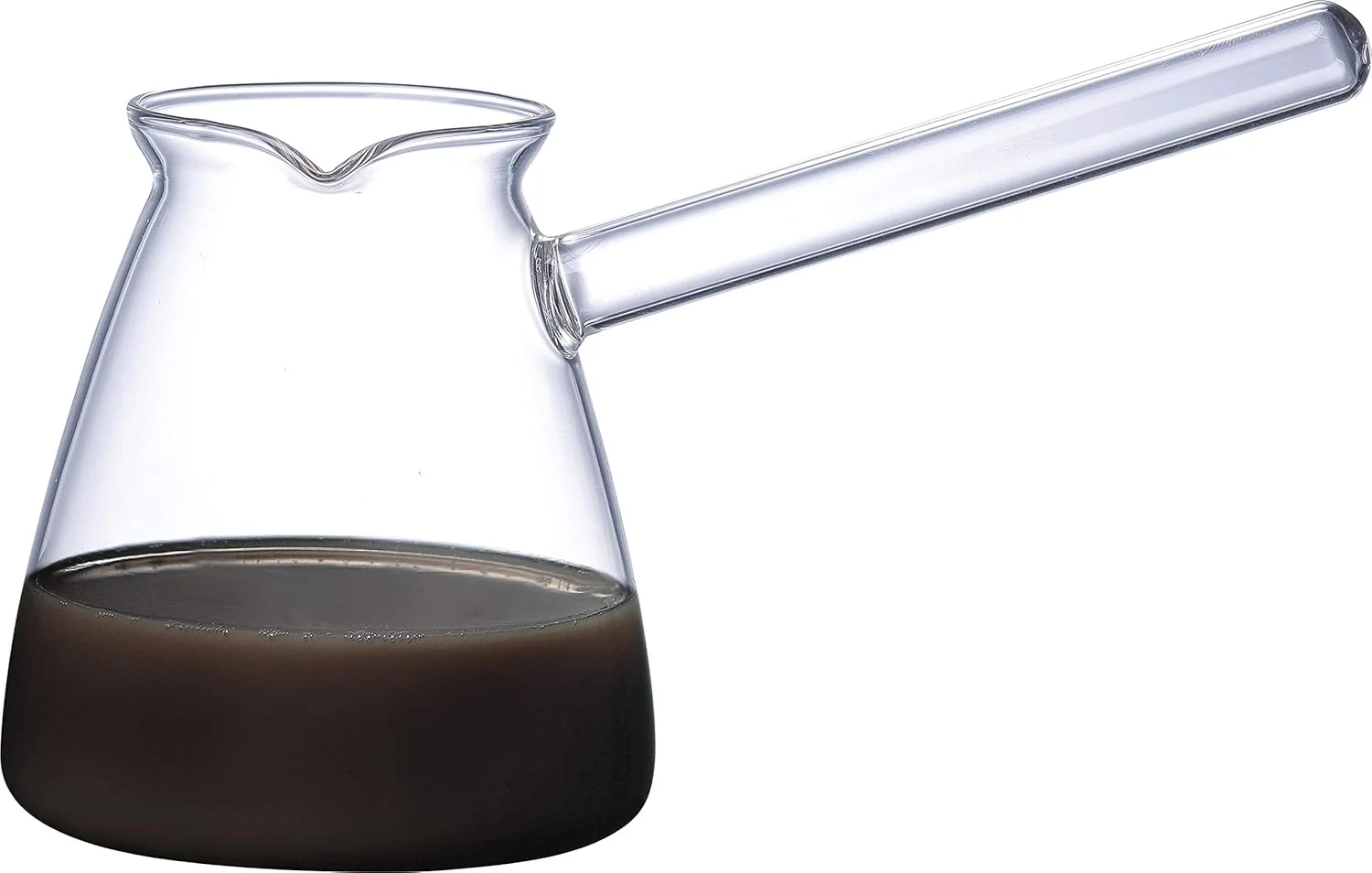 NEOFLAM Borosilicate Glass Coffee Warmer with handle 500ml