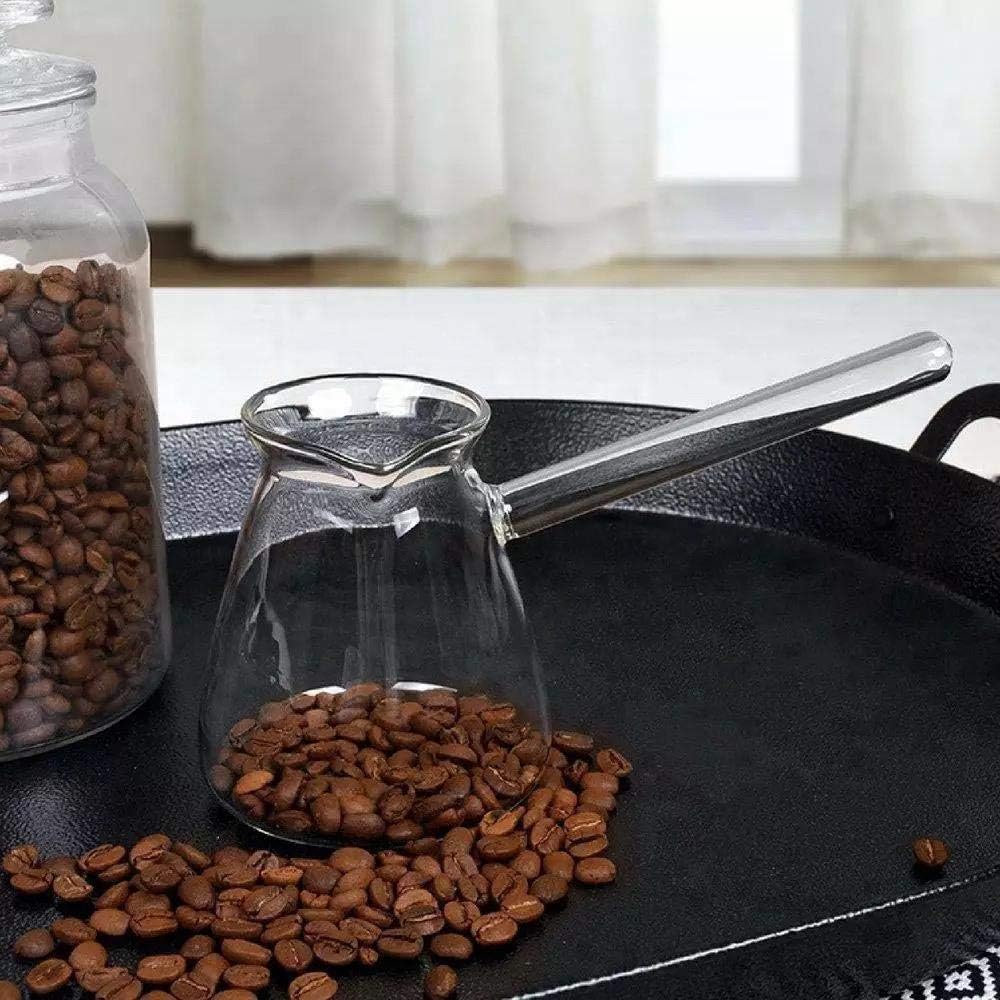 NEOFLAM Borosilicate Glass Coffee Warmer with handle 500ml - Image 2