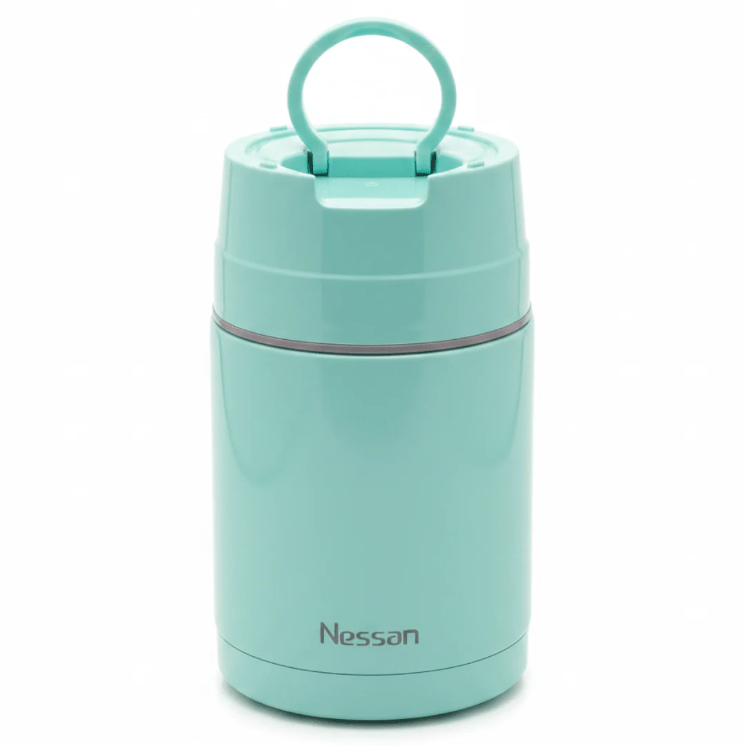 Nessan Double Wall Stainless Steel Vacuum Insulated Lunch Box 1000ml