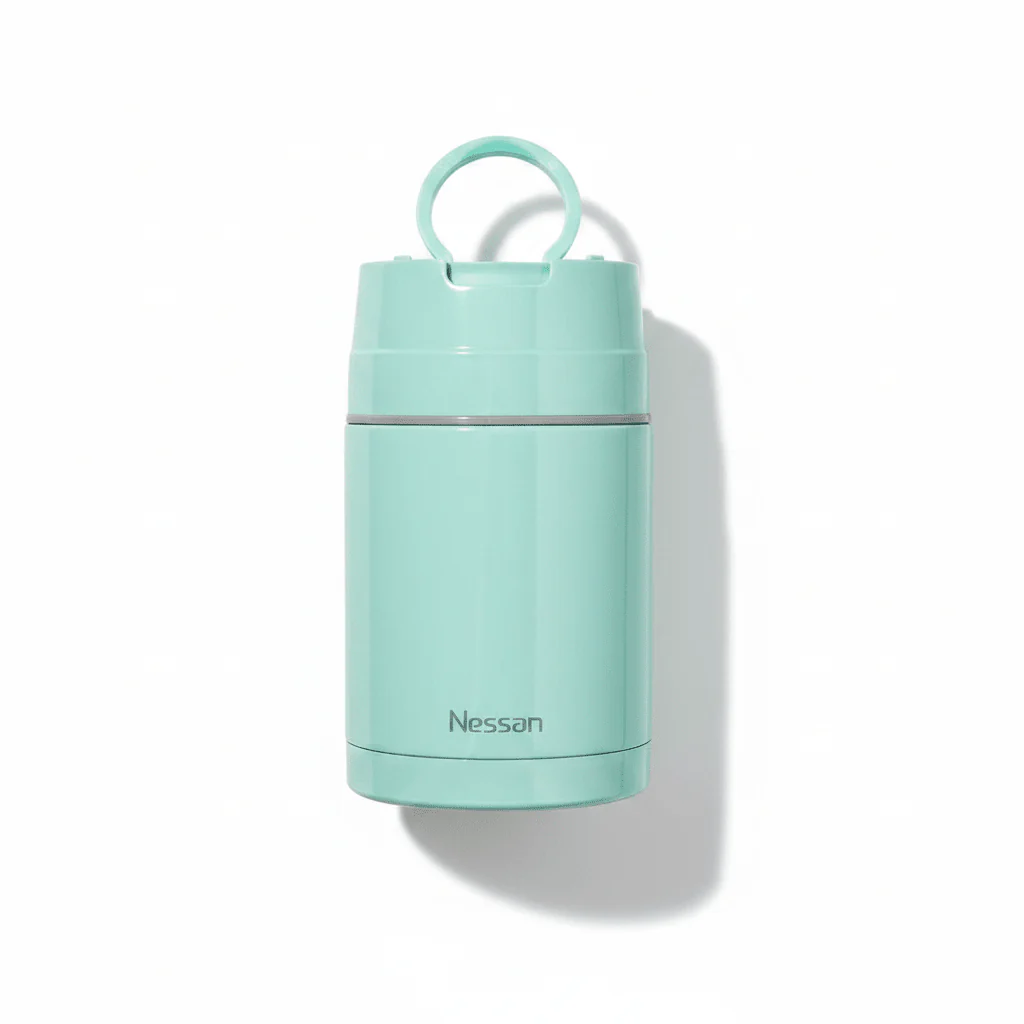 Nessan Double Wall Stainless Steel Vacuum Insulated Lunch Box 1000ml - Image 3