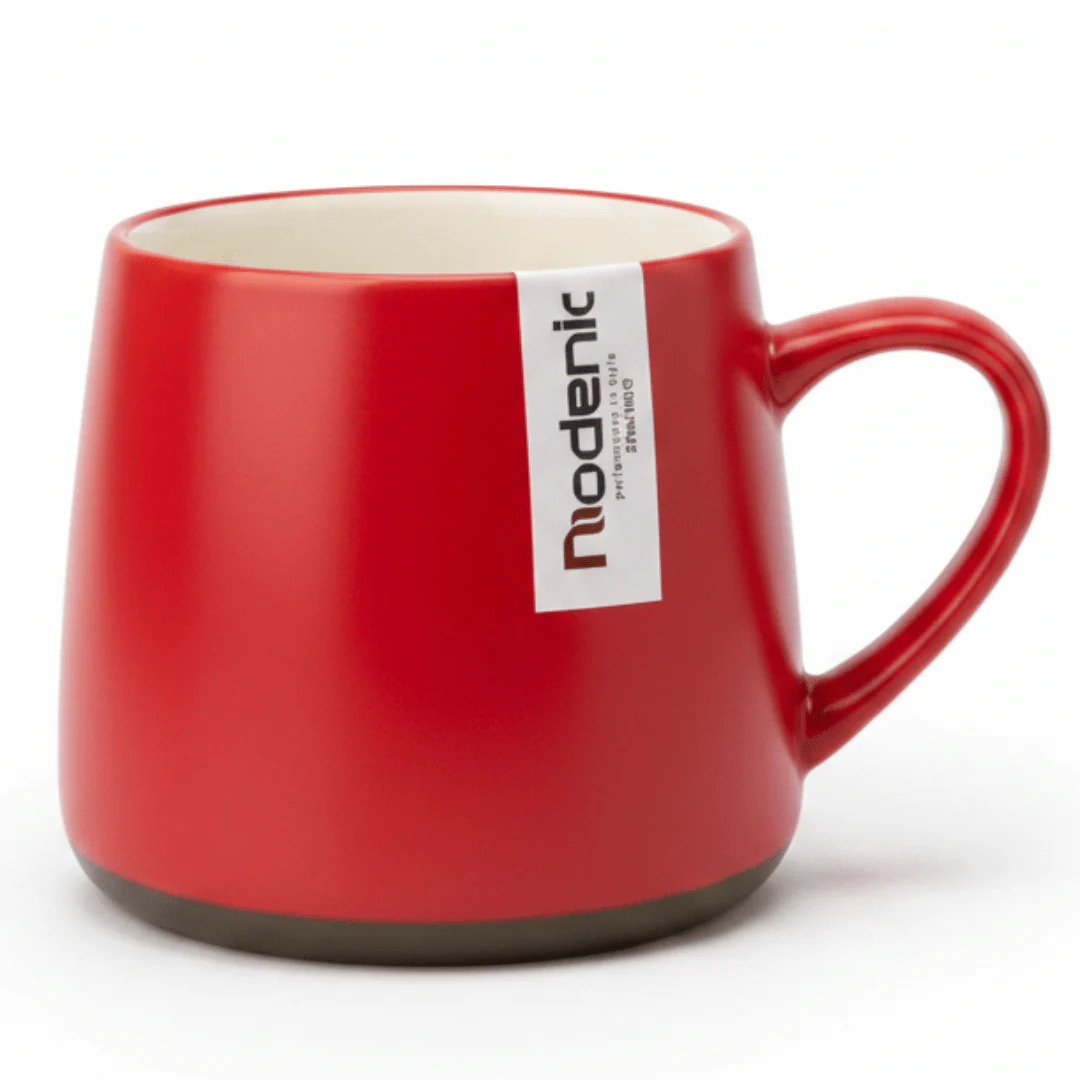 Nodenic Red Ceramic Mug — 330ml