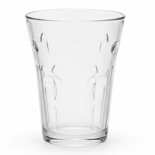 Ocean Space Leaf Pattern Highball Glass Tumbler – 300 ml Stylish Tall Drinking Glass for Cocktails, Juice & Refreshments