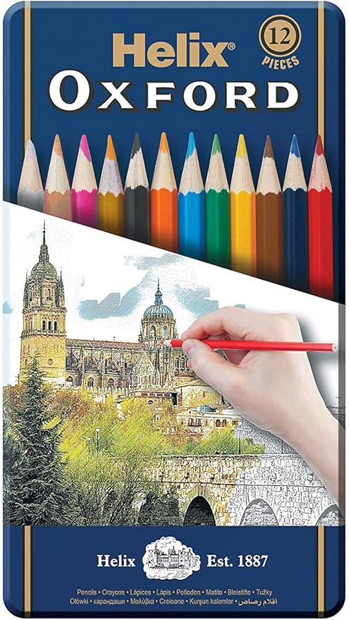 Oxford Colour Pencil 12Pcs Set
