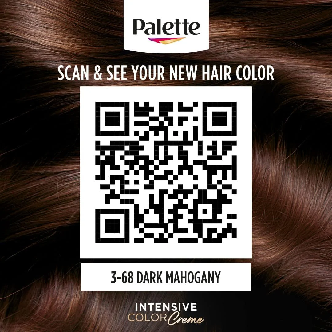 Palette Intensive 3.68 Color Creme Dark Mahogany - Image 4