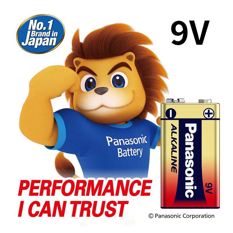 PANASONIC Alkaline 9V Batteries, Pack of 1 - Image 3