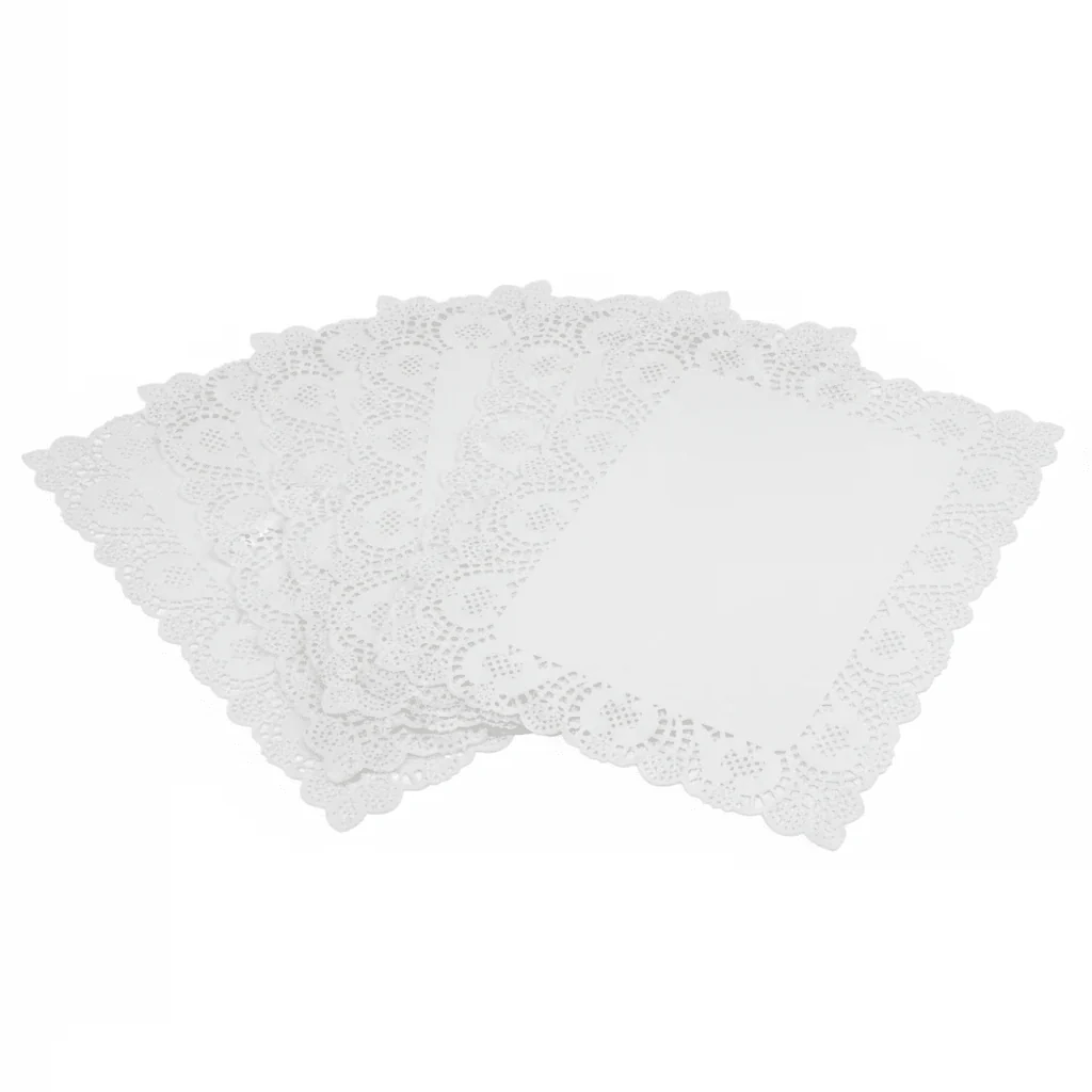 Paper Lace 8pcs Dolilies Paper 30cm*40cm