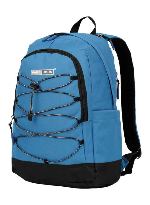 Parajohn Contemporary Black & Blue Polyester School Backpack 19 Inch – Strong Lightweight Student Bag with Large Capacity - Image 5