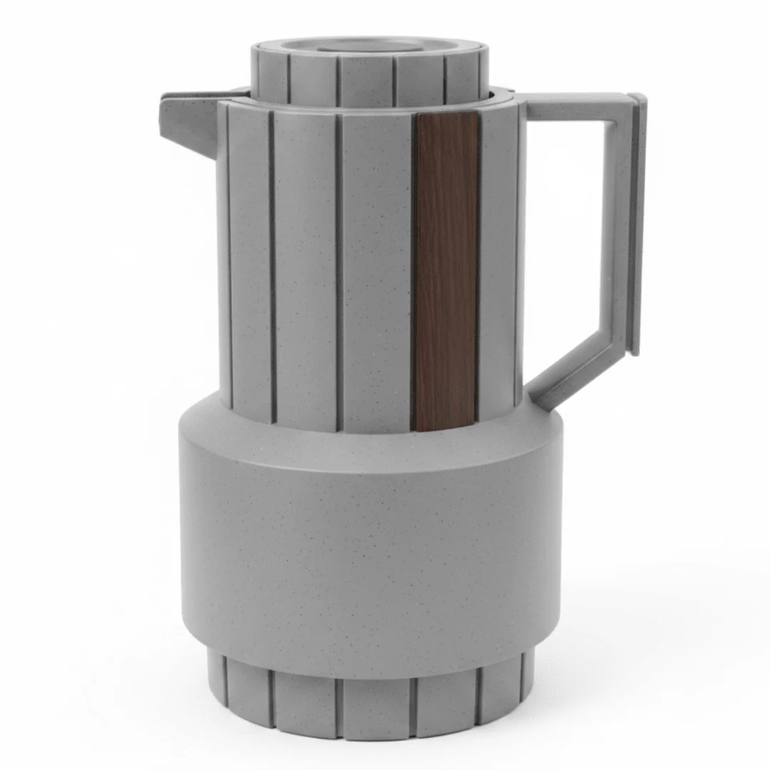 Parati 1L Vacuum Flask – Gray & Brown