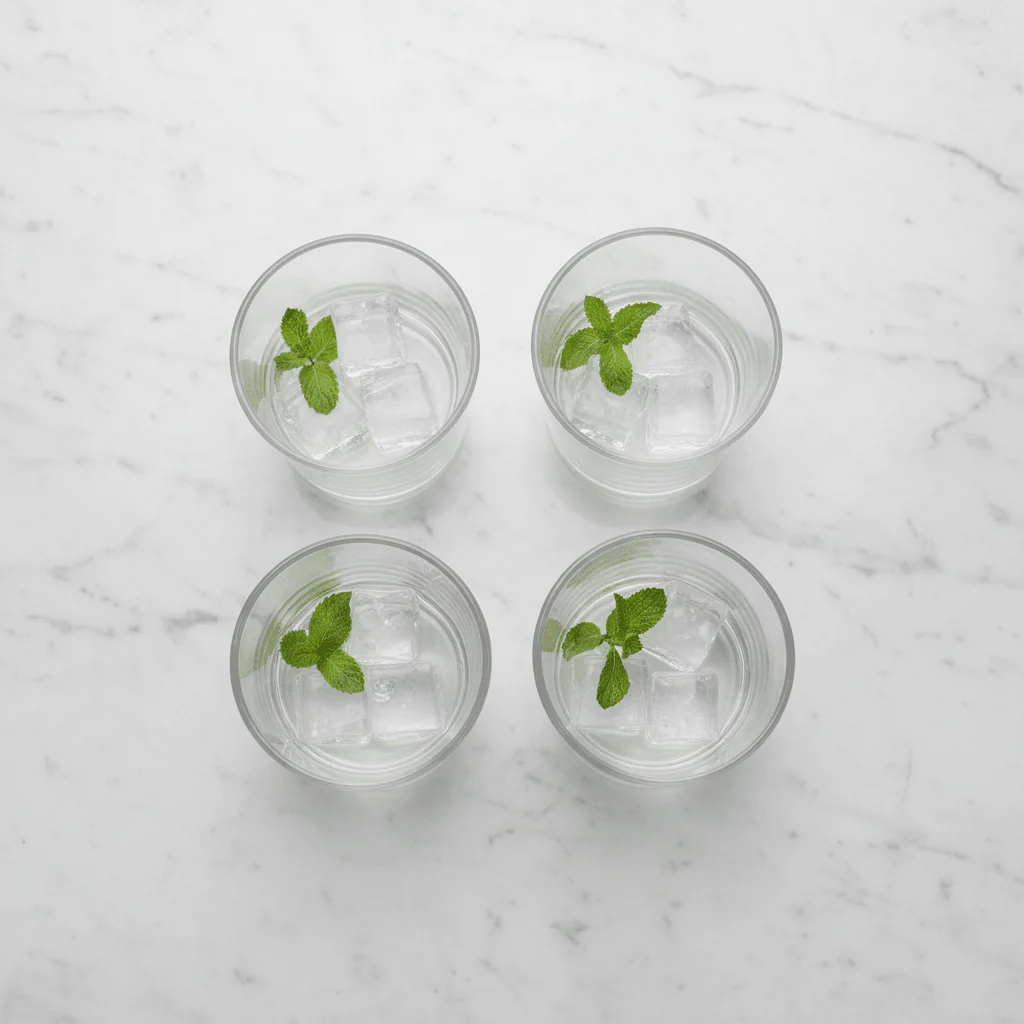 PC Elegance Acrylic Whiskey Tumbler Glass - Classic Bar Style Shatterproof Drinkware for Home & Bar Use 350ml - Image 4