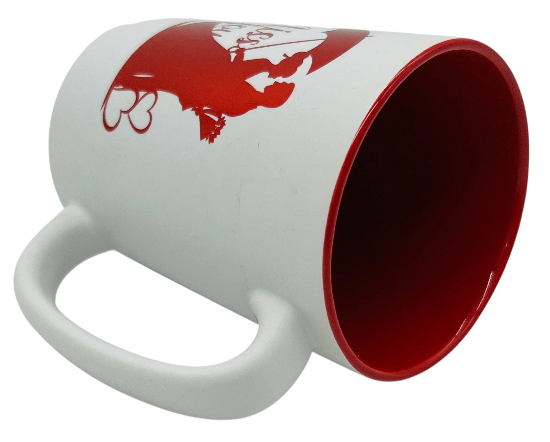 PEPPER STORY Ceramic Mug – White with Couple Design & "Miss You" Text, 300ml - Image 2