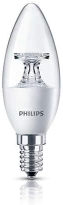 Philips E14 LED Candle Light, 5.5W, 470lm, Amber - Image 2
