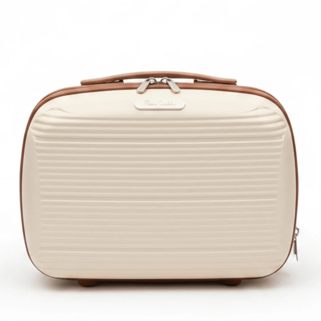 Pierre Cardin Hardshell Beauty Case 14 Inch | Vanity Travel Organiser for Women | - Image 4