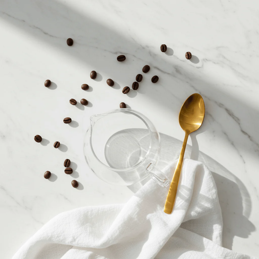 Plain Glass Cup Pourer 200ml — Borosilicate Clear Glass - Image 3