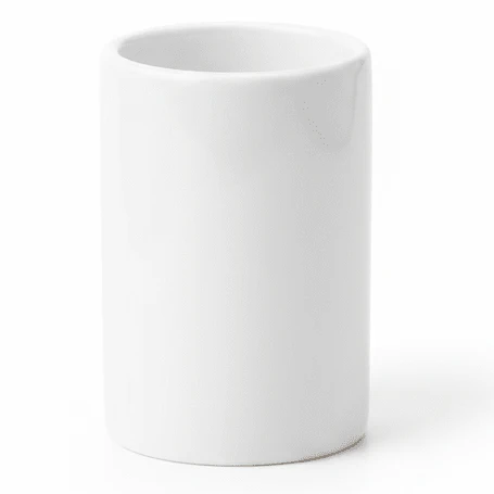 Porceletta Mini White Ceramic Toothpick Holder – 4.5 cm Elegant Dining Table Accessory for Restaurants & Hotels
