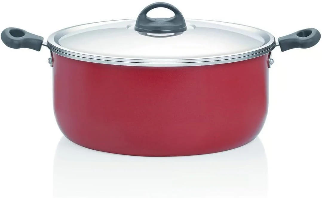 PREMIER Non-Stick Stew Pot with Stainless Steel Lid, 24cm