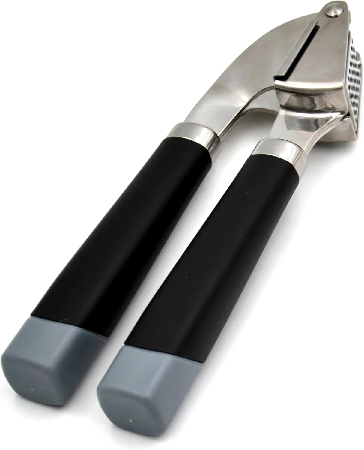 Prestige Easy Prep Garlic Press | Large Capacity Chamber | Non-Slip Ergonomic Handle | Stainless Steel | PR49286